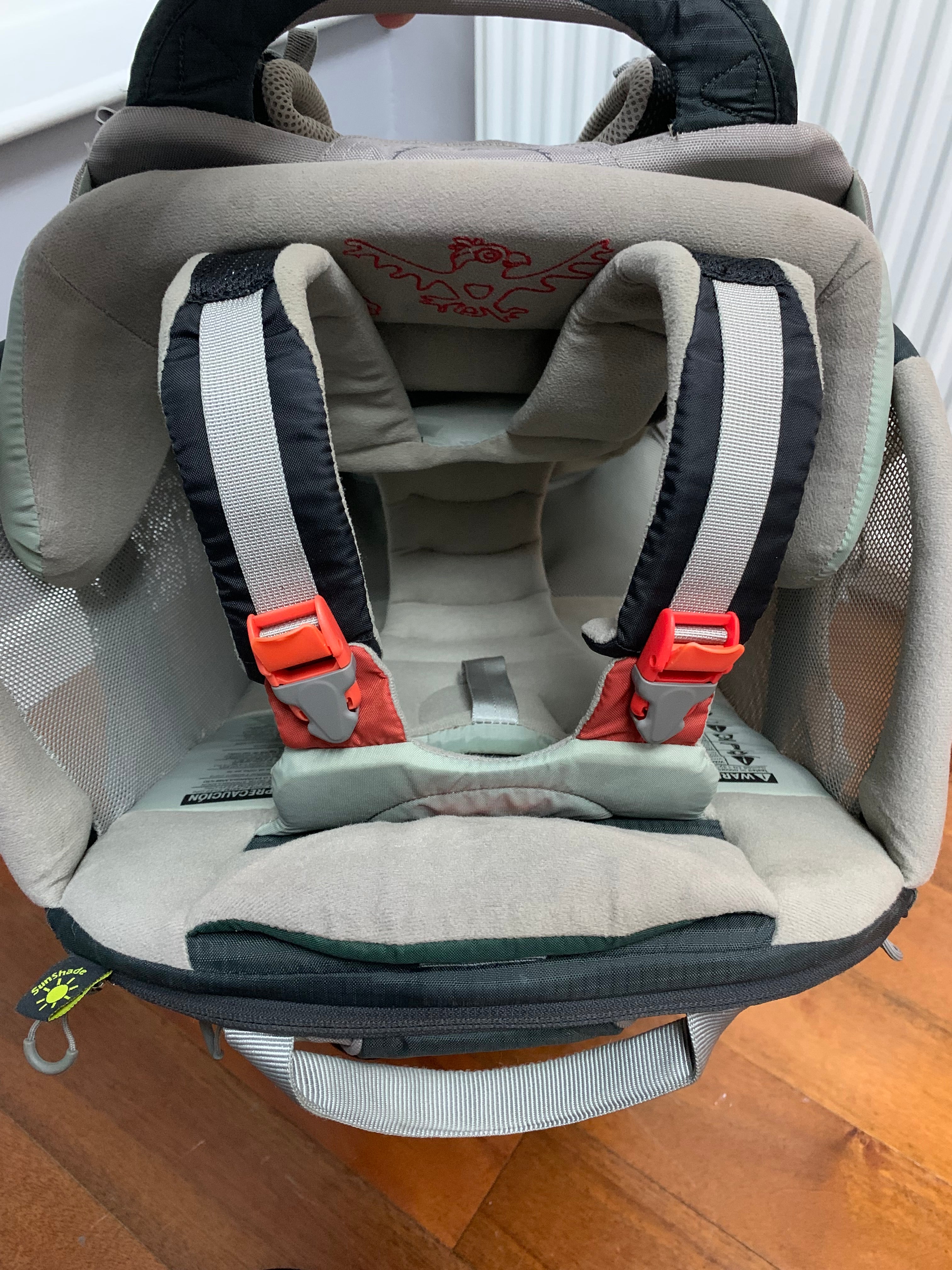 Osprey Poco Child Carrier - All-Terrain, Integrated Sunshade & Rain Cover, Great