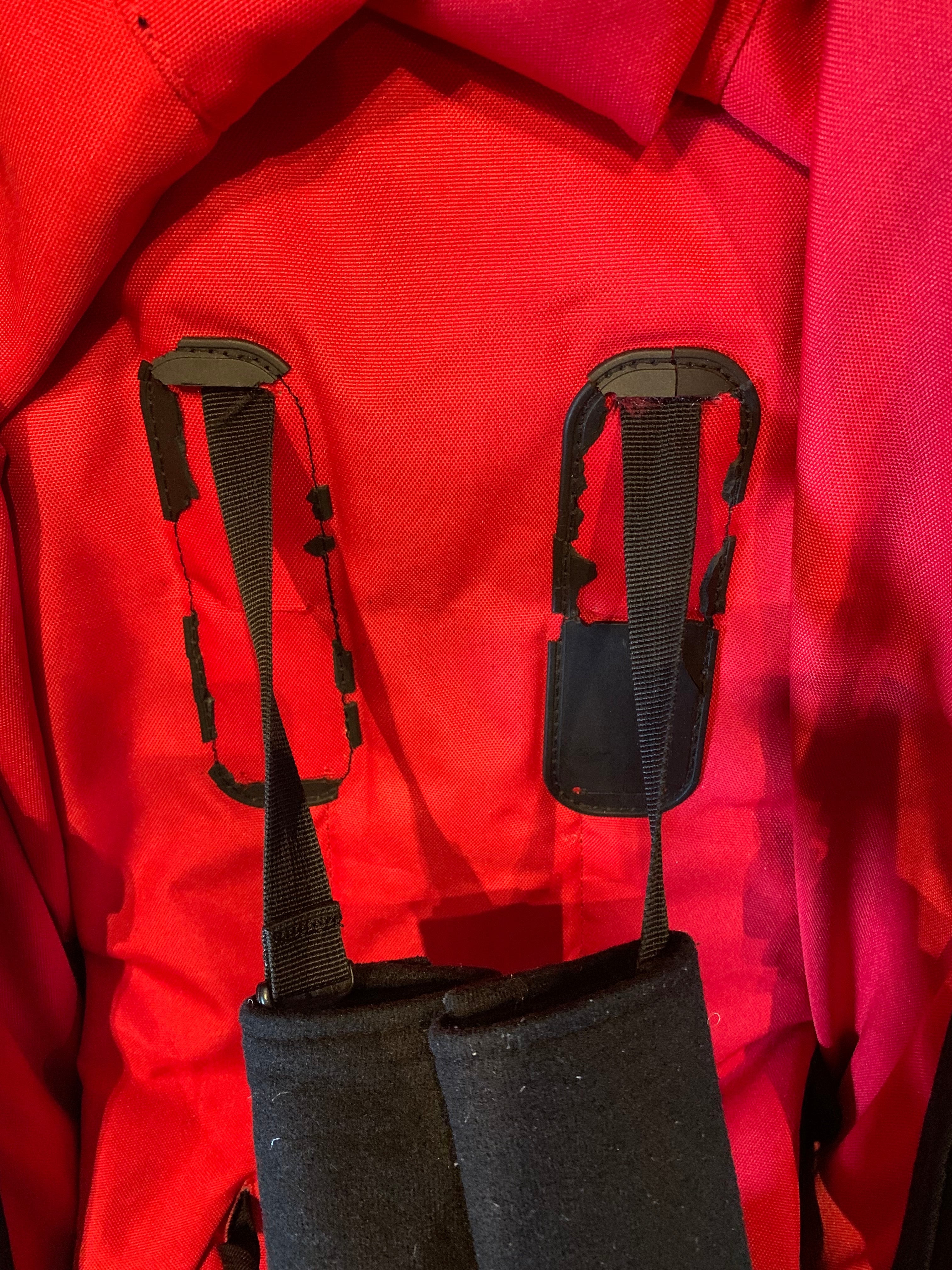 Mountain Buggy Duet V2 Red Double Pram Jogger - Used, Good Condition