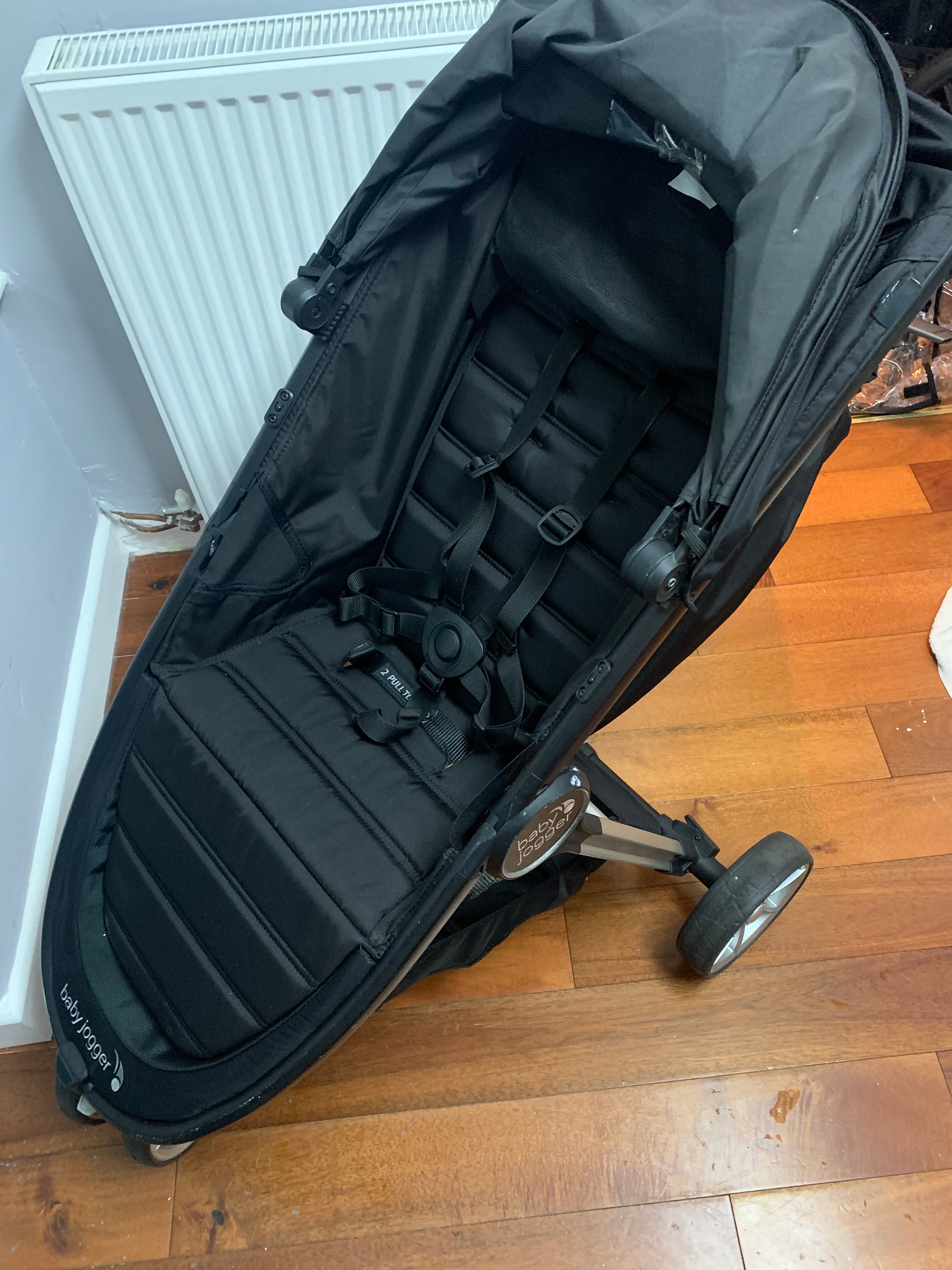 Baby Jogger City Mini 2 - Black, Rain Cover Included, Less Than 12 Months Old
