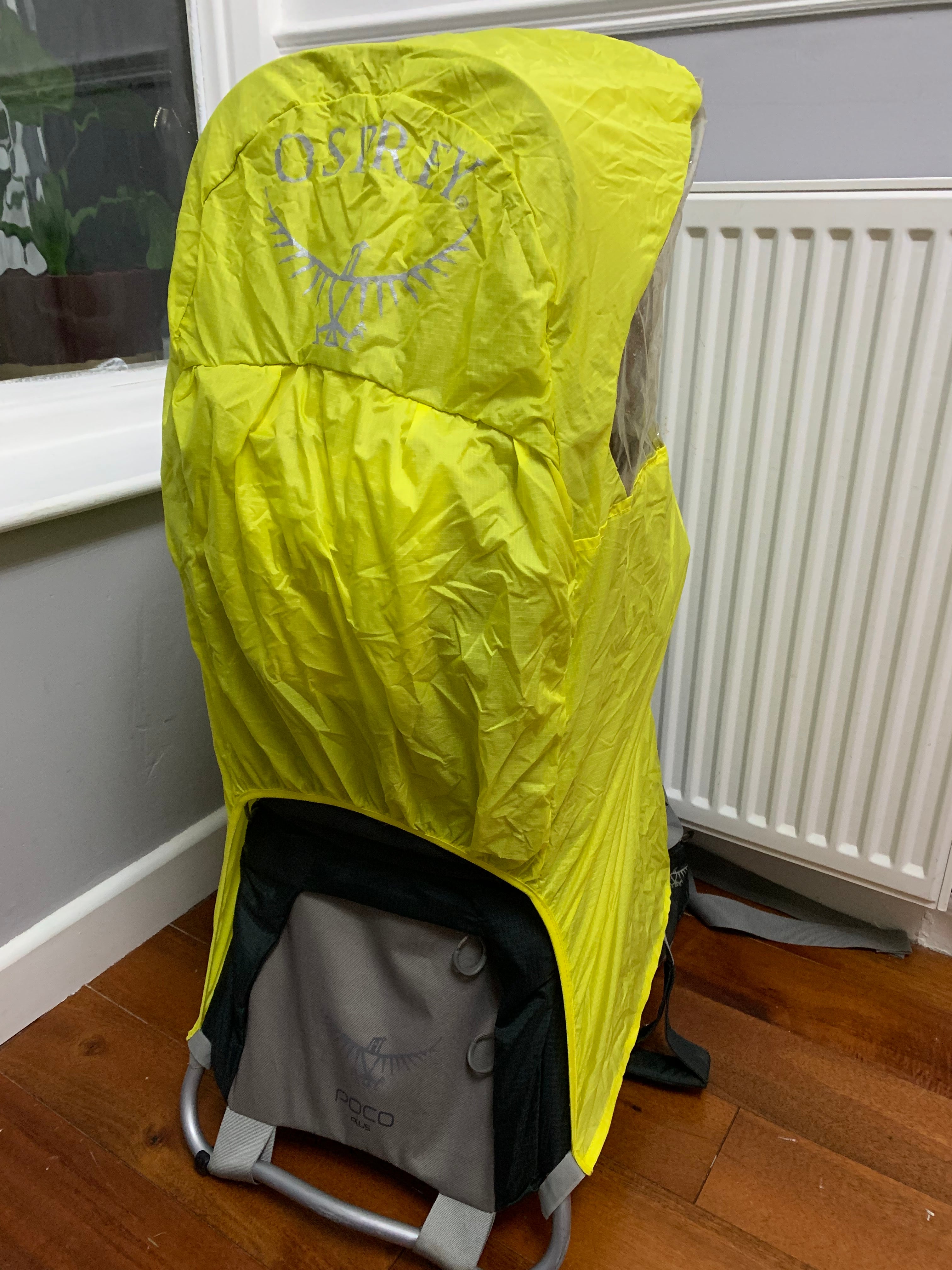 Osprey Poco Child Carrier - All-Terrain, Integrated Sunshade & Rain Cover, Great