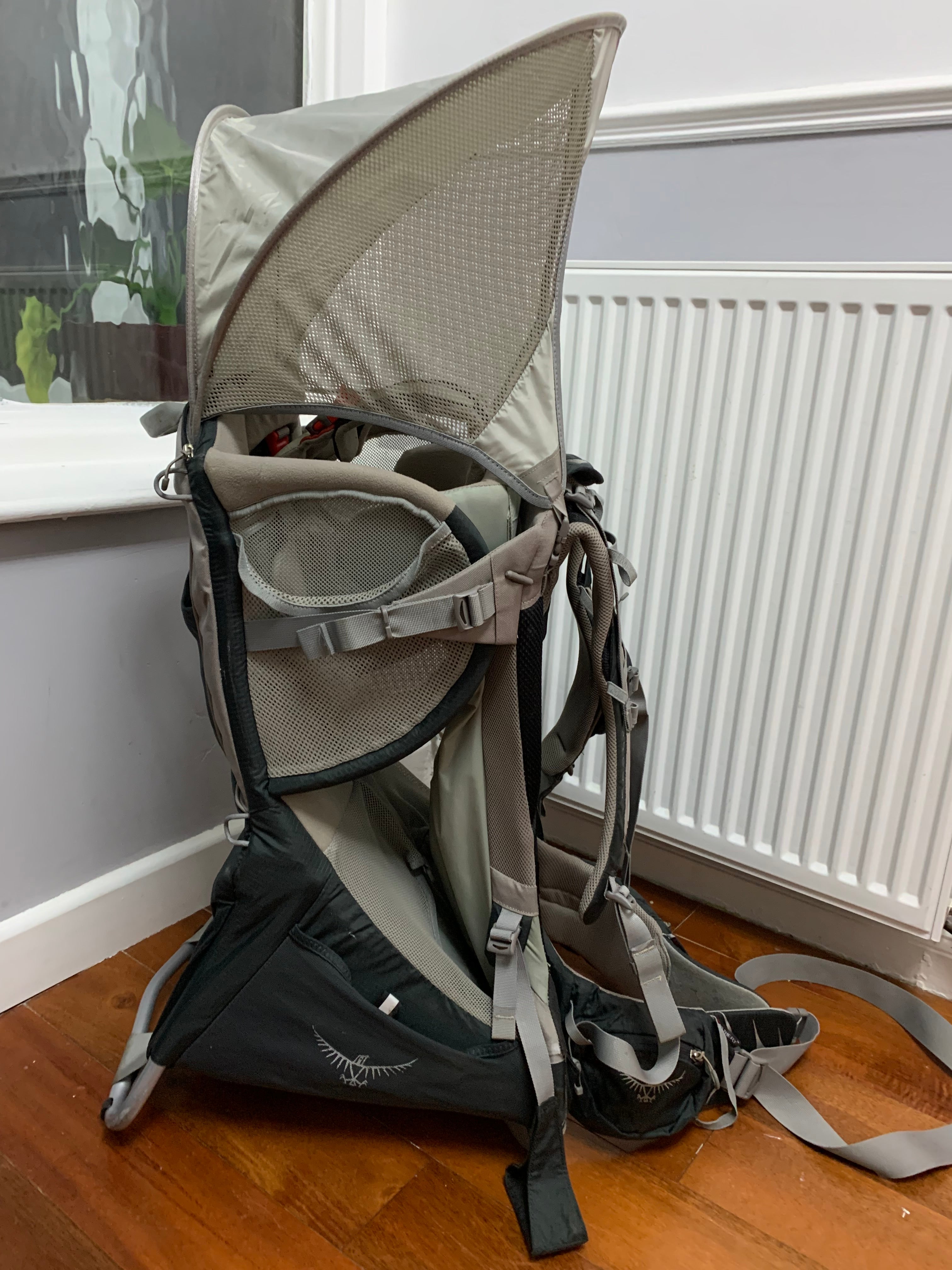 Osprey Poco Child Carrier - All-Terrain, Integrated Sunshade & Rain Cover, Great