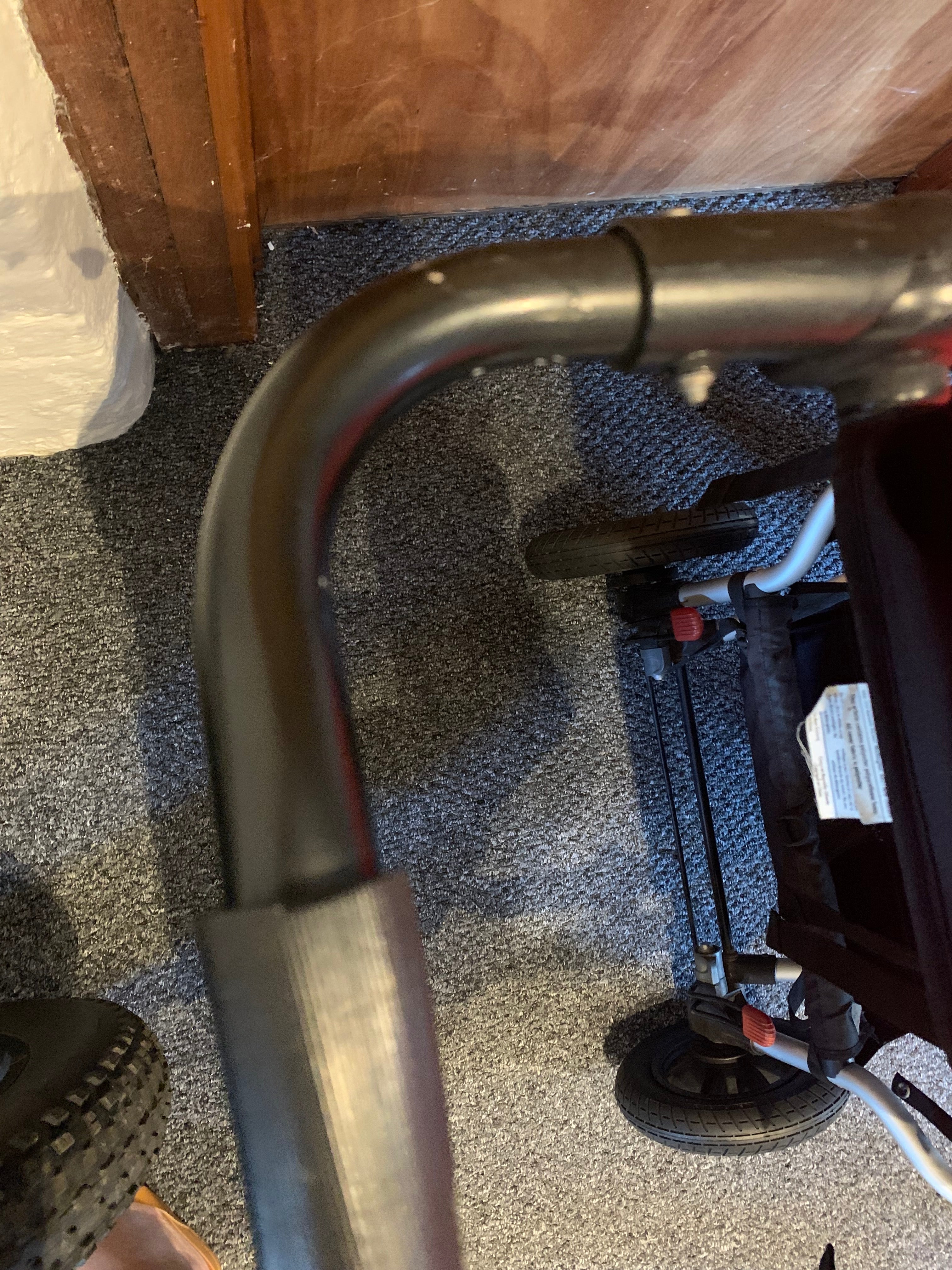 Mountain Buggy Duet V2 Red Double Pram Jogger - Used, Good Condition
