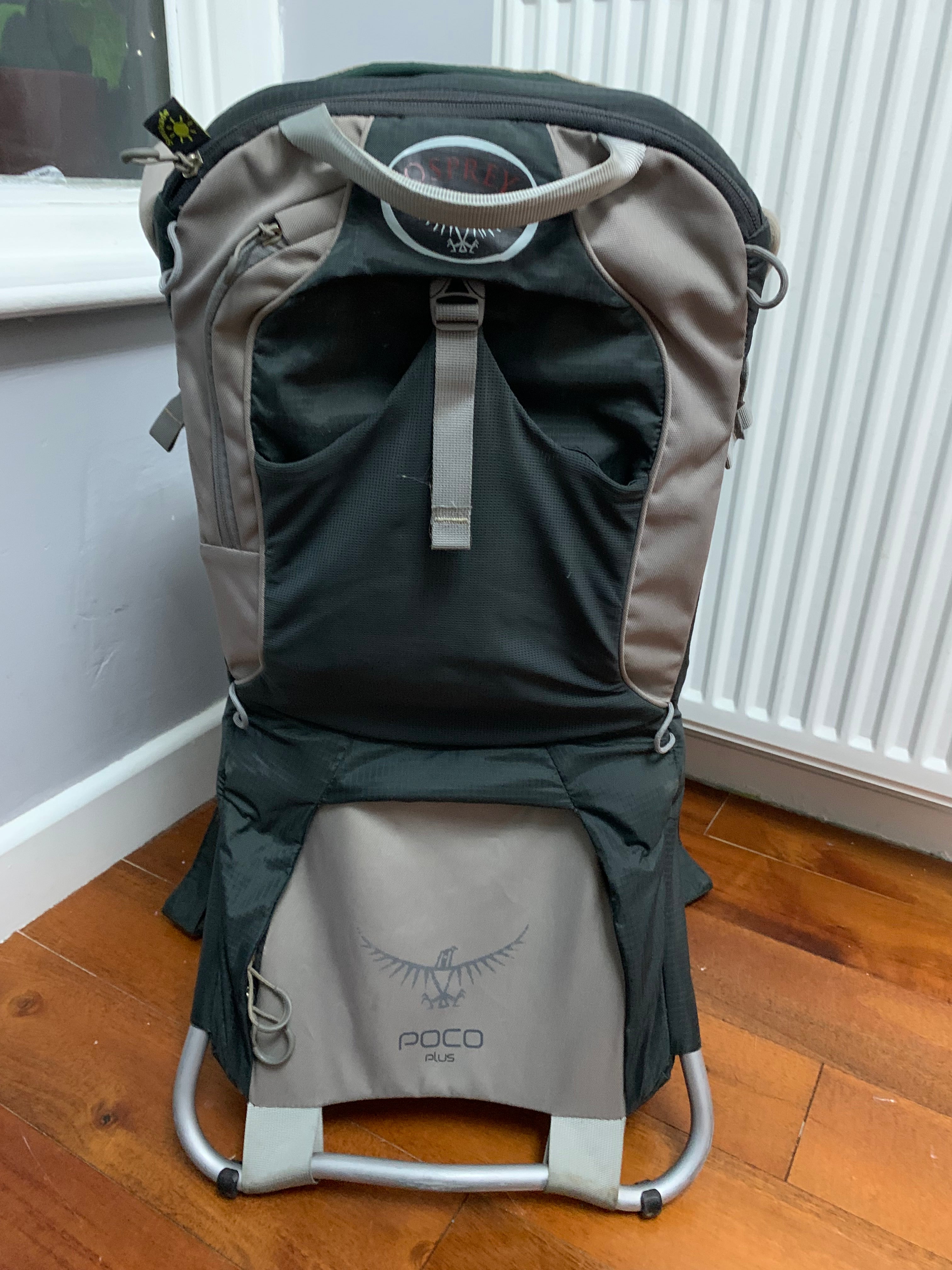 Osprey Poco Child Carrier - All-Terrain, Integrated Sunshade & Rain Cover, Great